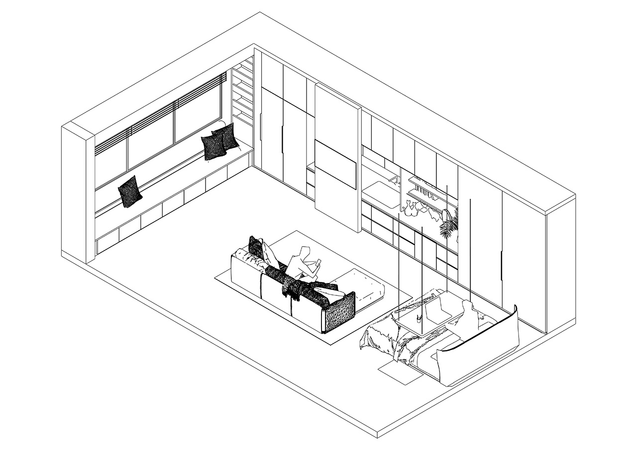 inside futuristic tiny houses blueprint